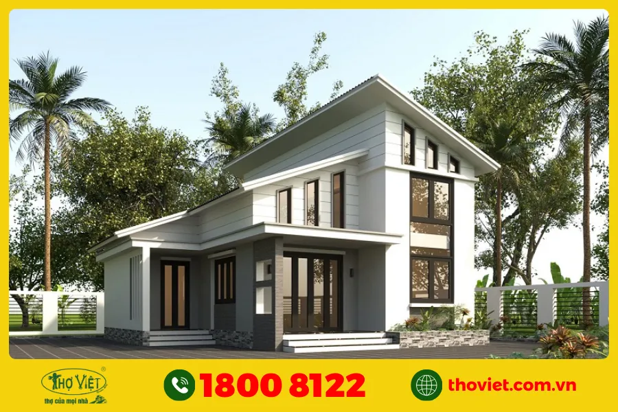 Mẫu nhà cấp 4 giá 500 triệu số 6