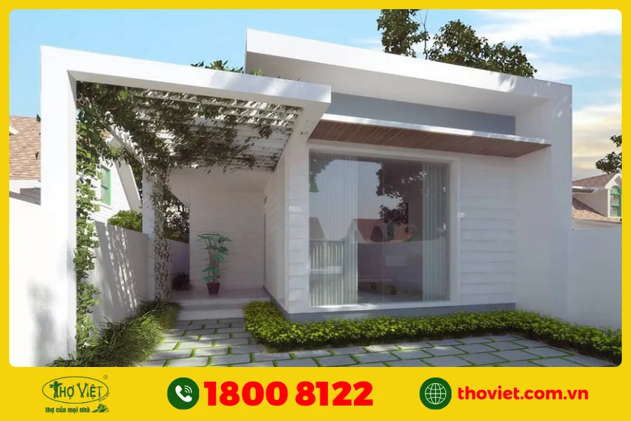 Mẫu nhà cấp 4 giá 500 triệu số 9