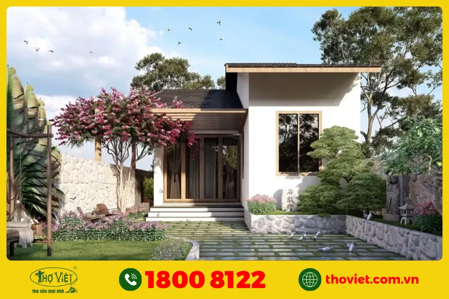 Mẫu nhà cấp 4 giá 500 triệu số 10