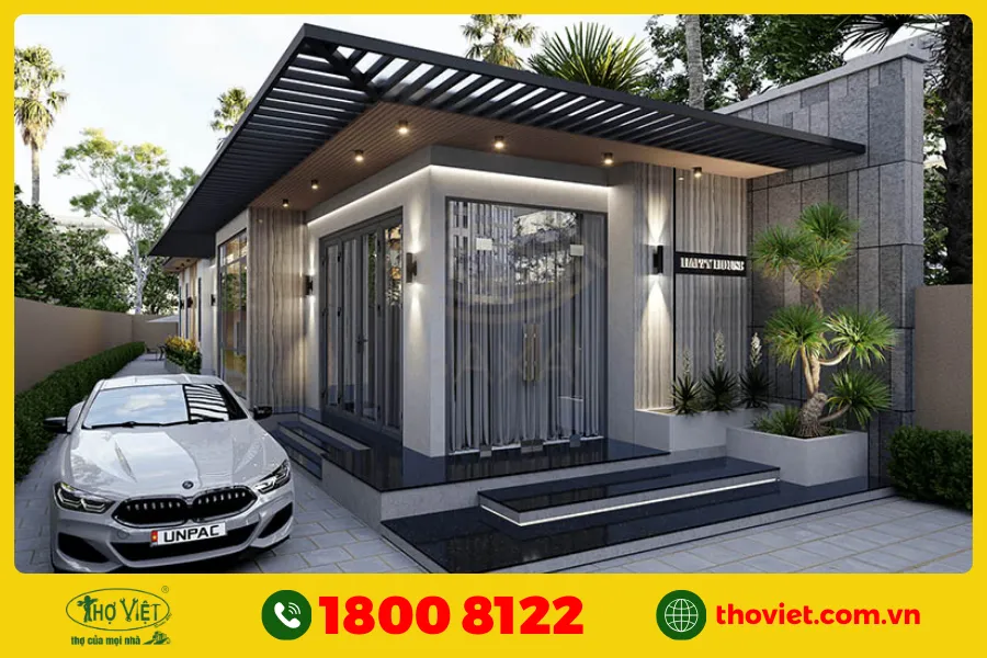 Mẫu nhà cấp 4 giá 500 triệu số 11