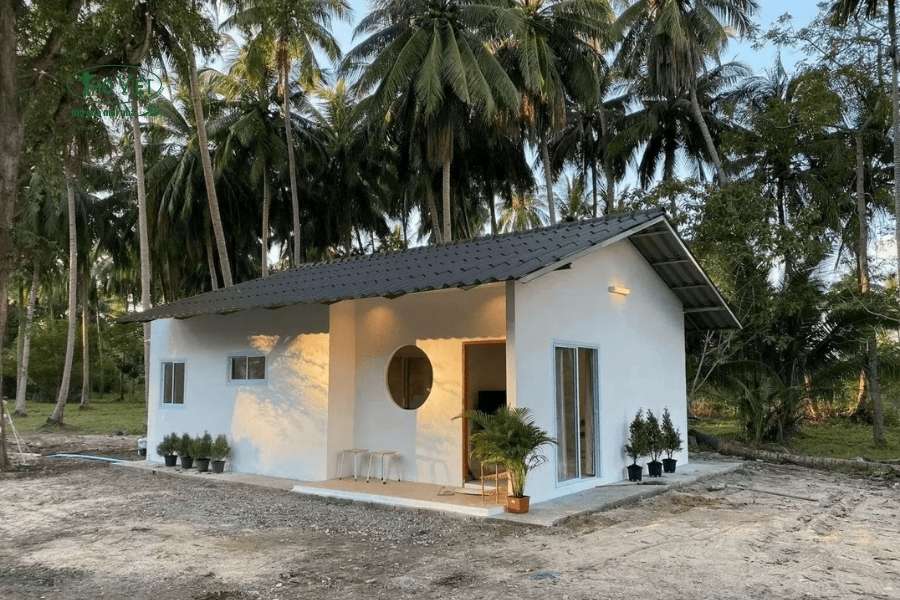 Mẫu nhà cấp 4 mái ngói 100 triệu