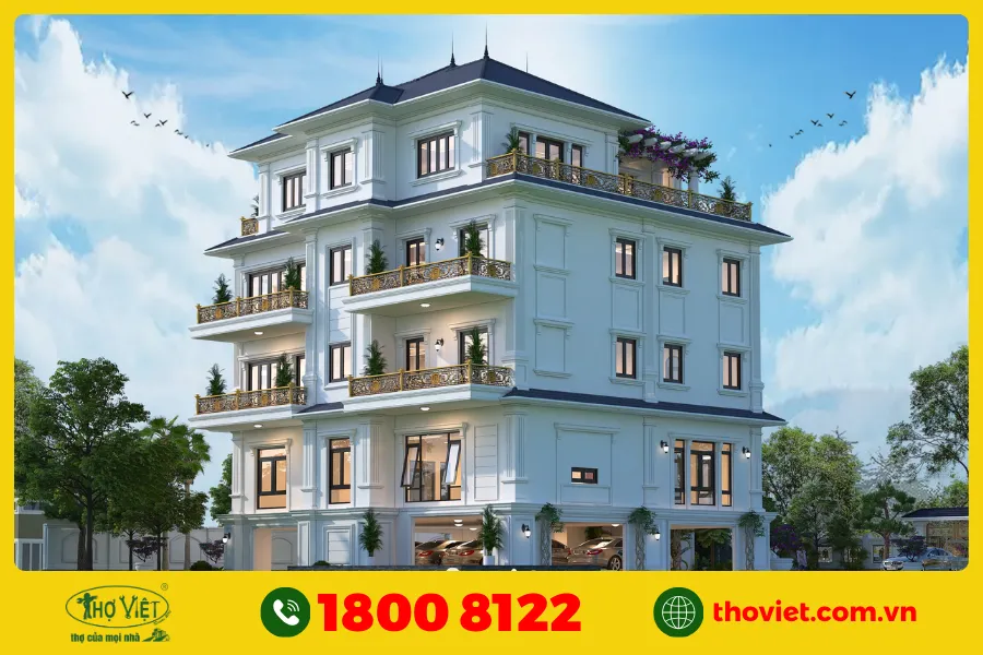 Nhà có tầng hầm nổi số 1