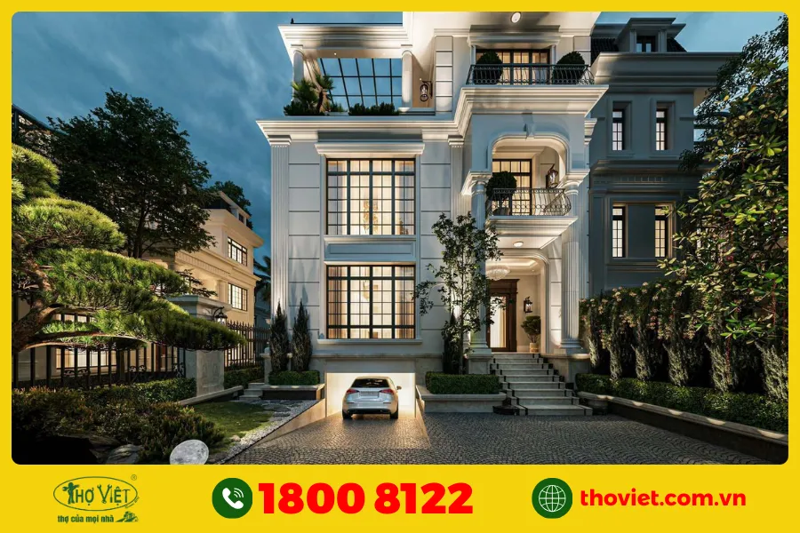 Nhà có tầng hầm nổi số 3