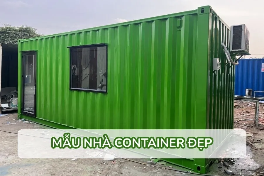 mẫu nhà container