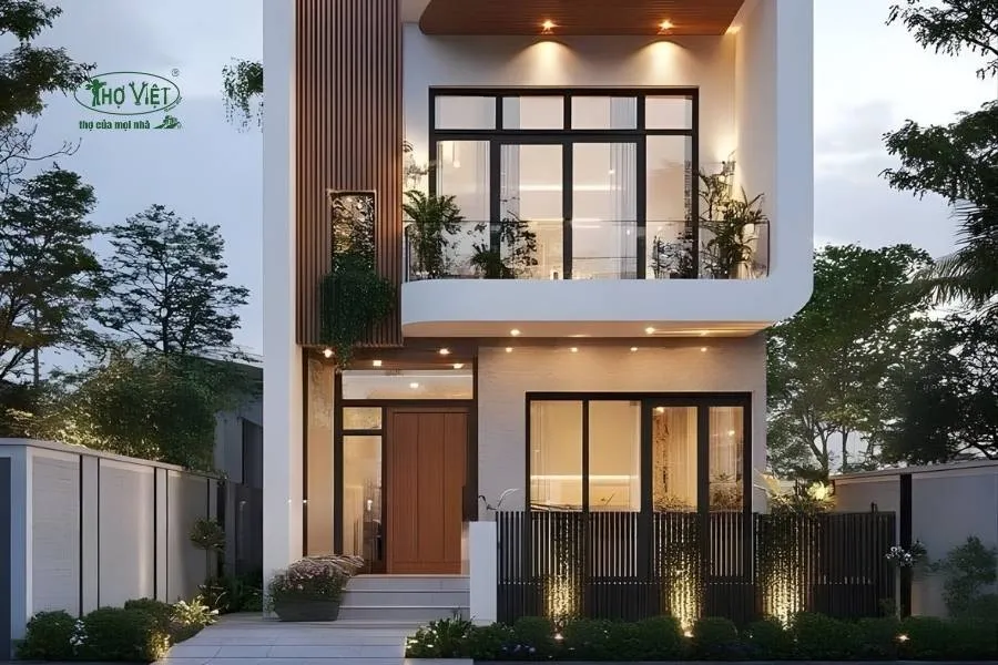 Mẫu nhà có diện tích trung bình