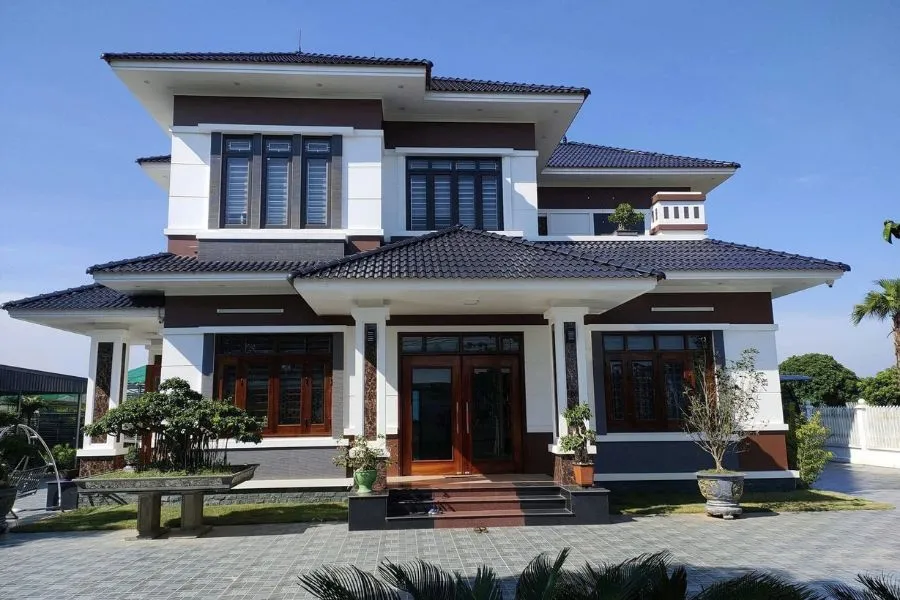 Mẫu nhà giả mái Thái