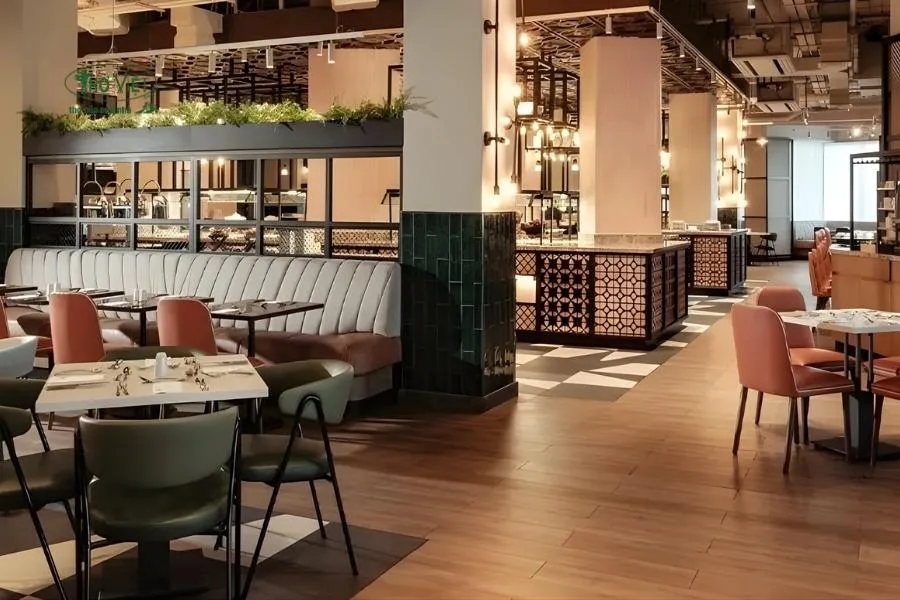 Mẫu nhà hàng buffet