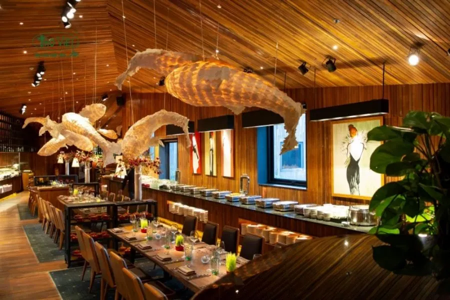 Mẫu nhà hàng buffet