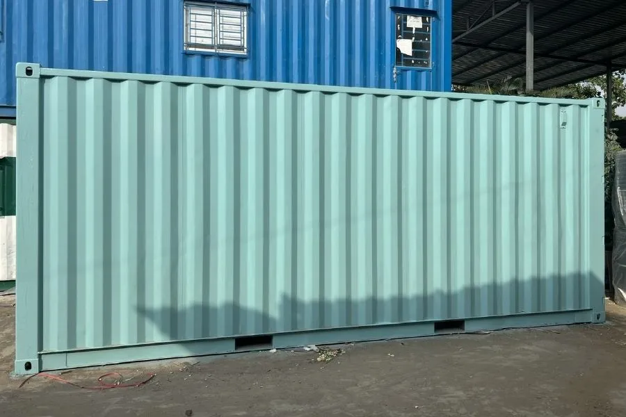 Mẫu nhà hàng container phù hợp kinh doanh ăn uống quy mô vừa.