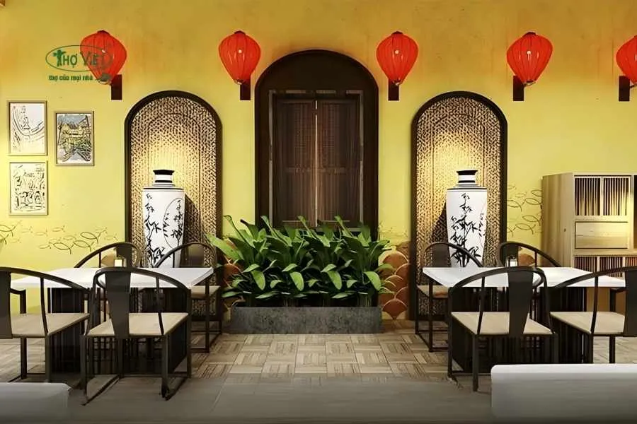 Mẫu nhà hàng cổ điển
