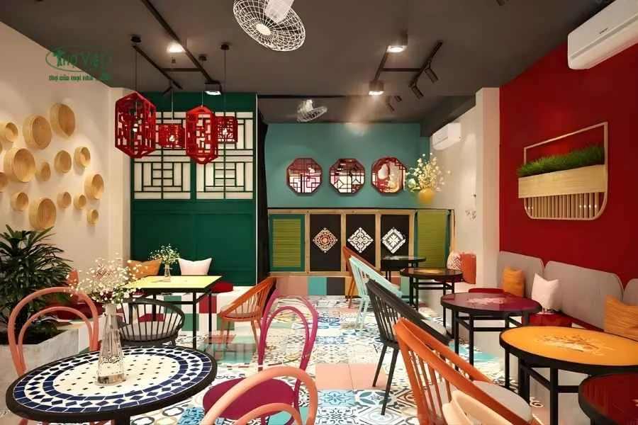 Mẫu nhà hàng kiểu Hongkong