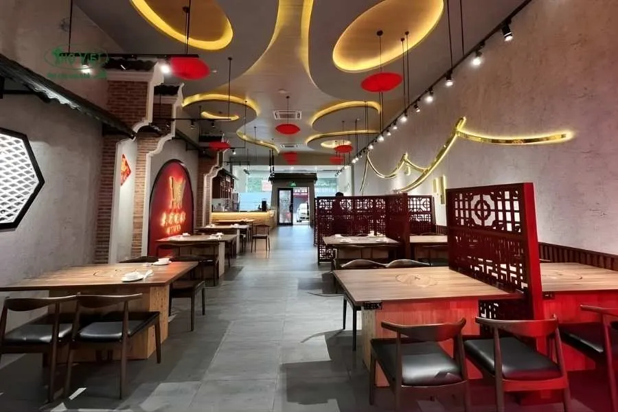 Mẫu nhà hàng Trung Quốc