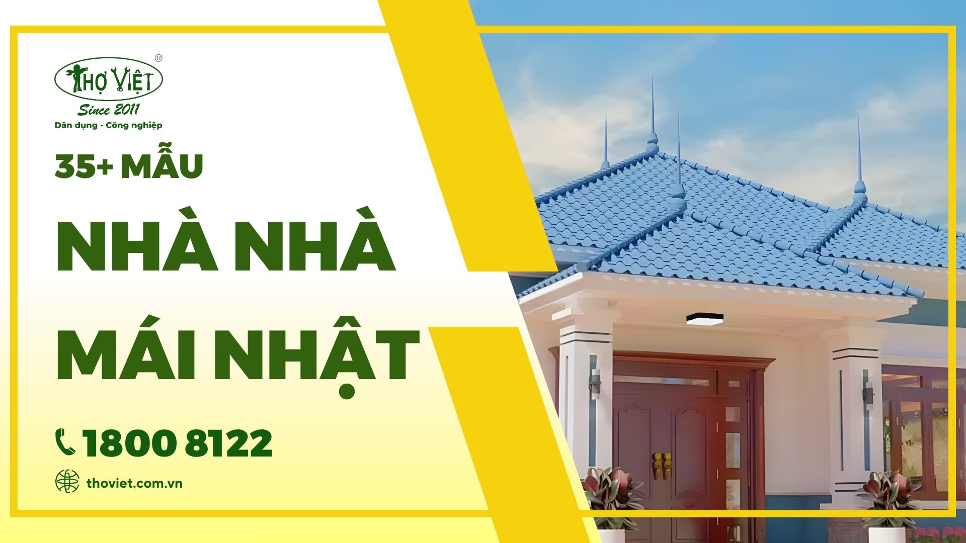 Tổng hợp 35 mẫu nhà mái Nhật đẹp, hiện đại