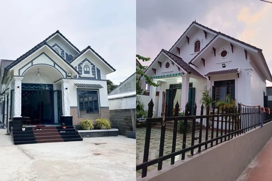 Mẫu nhà mái Thái đơn giản