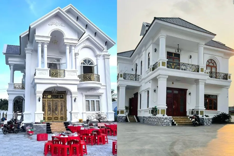 Mẫu nhà mái Thái tân cổ điển
