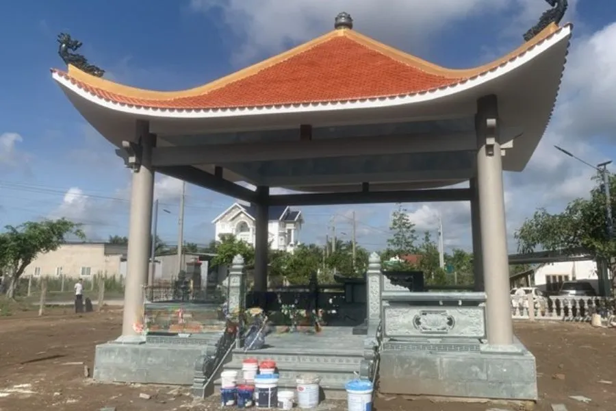 Mẫu nhà mồ mái Thái