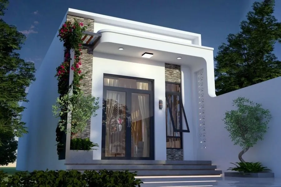 Mẫu nhà ống 1 tầng đẹp 5x20 giá 500 triệu