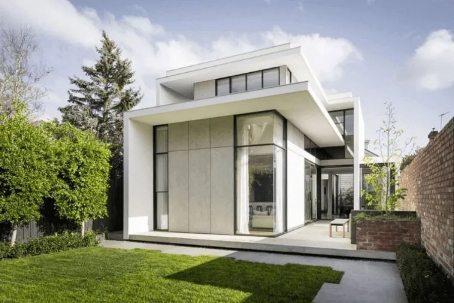 Mẫu nhà ống 1 tầng đẹp 5x20 mái bằng