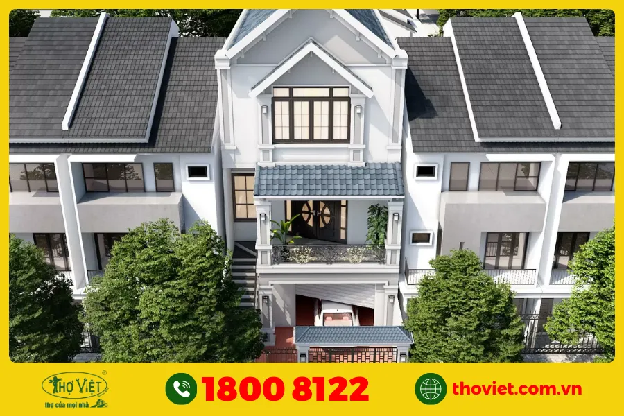 Mẫu nhà ống đẹp 3 tầng 4m 12