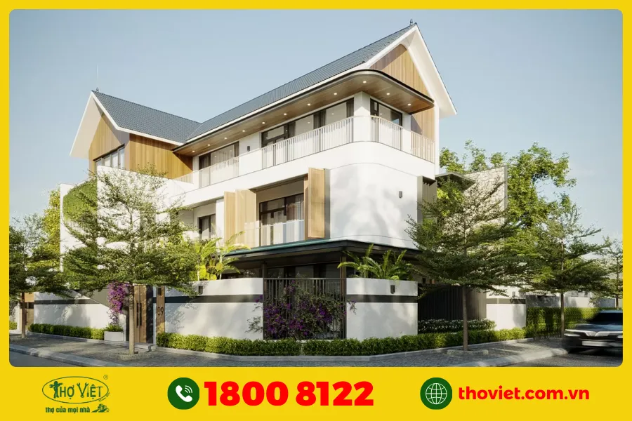 Mẫu nhà ống đẹp 3 tầng 4m 14