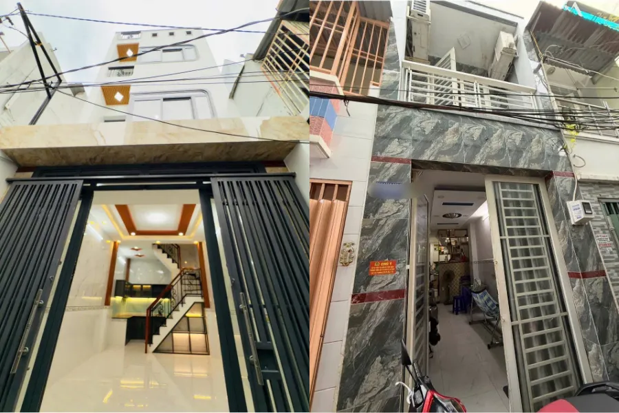 Mẫu nhà phố mặt tiền 5m 14