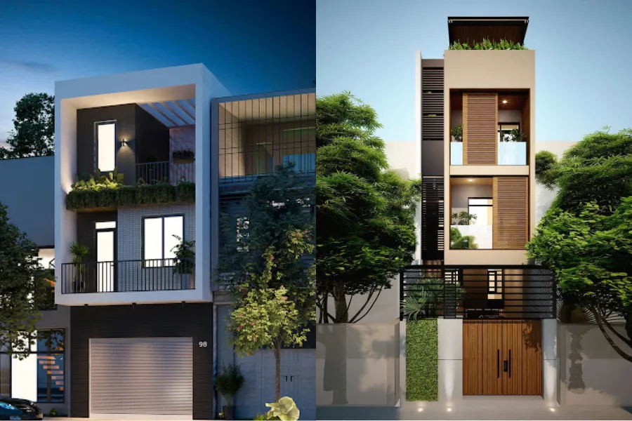 Mẫu nhà phố phong cách Minimalism