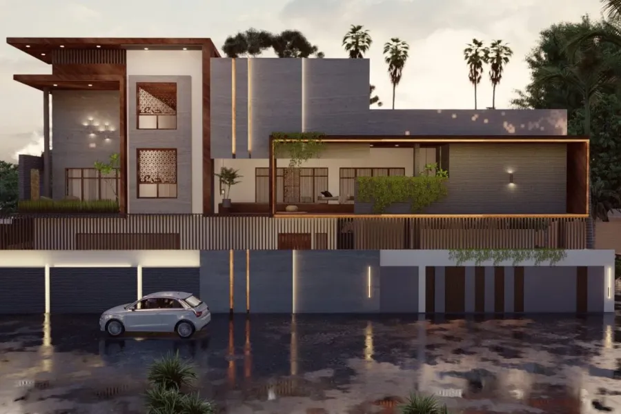 Mẫu nhà phố tối giản 17