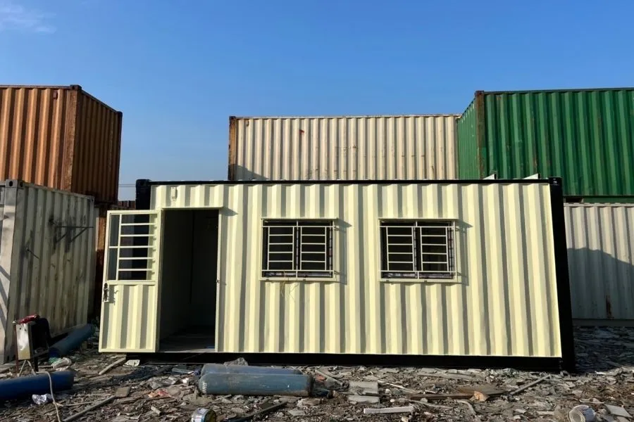Mẫu nhà trọ container phù hợp đầu tư cho thuê phòng trọ dài hạn.