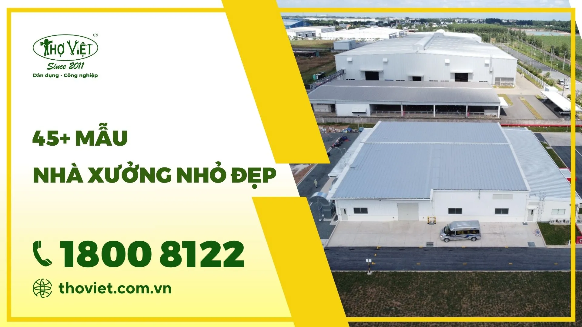 45+ Mẫu nhà xưởng nhỏ đẹp HOT nhất