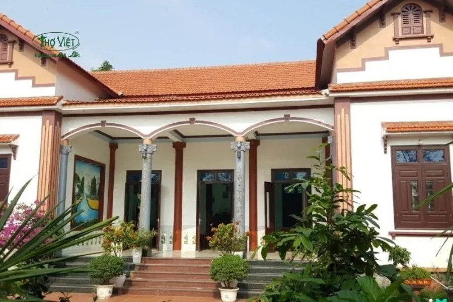 Nhà ba gian 2 chái hiện đại