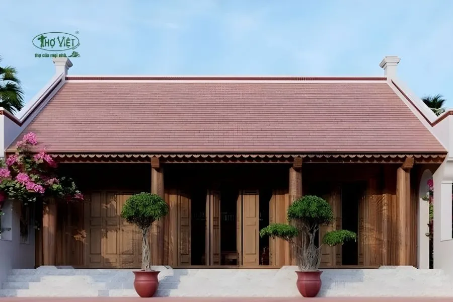 Nhà ba gian truyền thống 