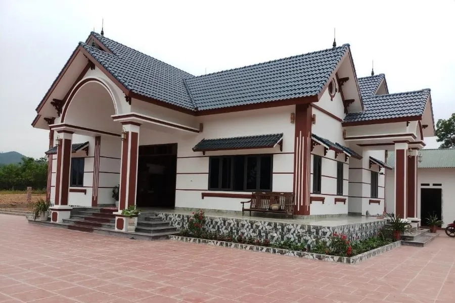 Nhà cấp 4 mái Thái 8x12m kết hợp kinh doanh
