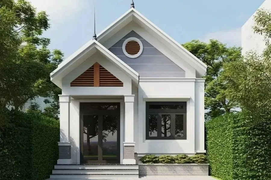Nhà cấp 4 mái Thái 8x12m phong cách nông thôn mới
