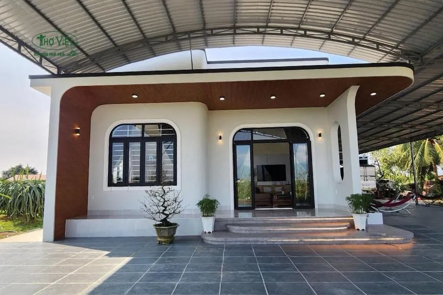 Nhà cấp 4 phong cách tối giản