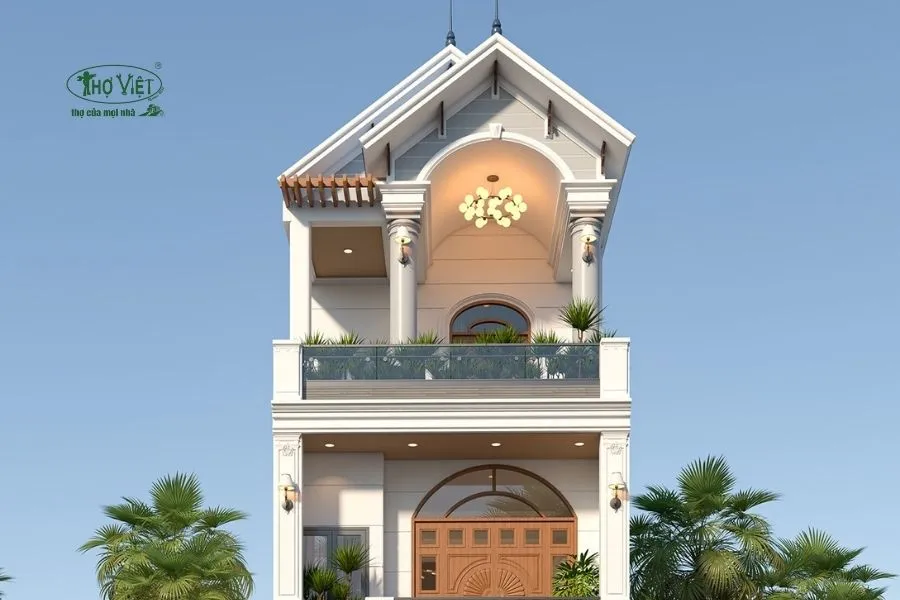 Nhà phố mái Thái