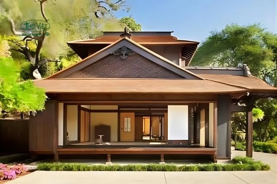 Nhà sàn phong cách Nhật Bản