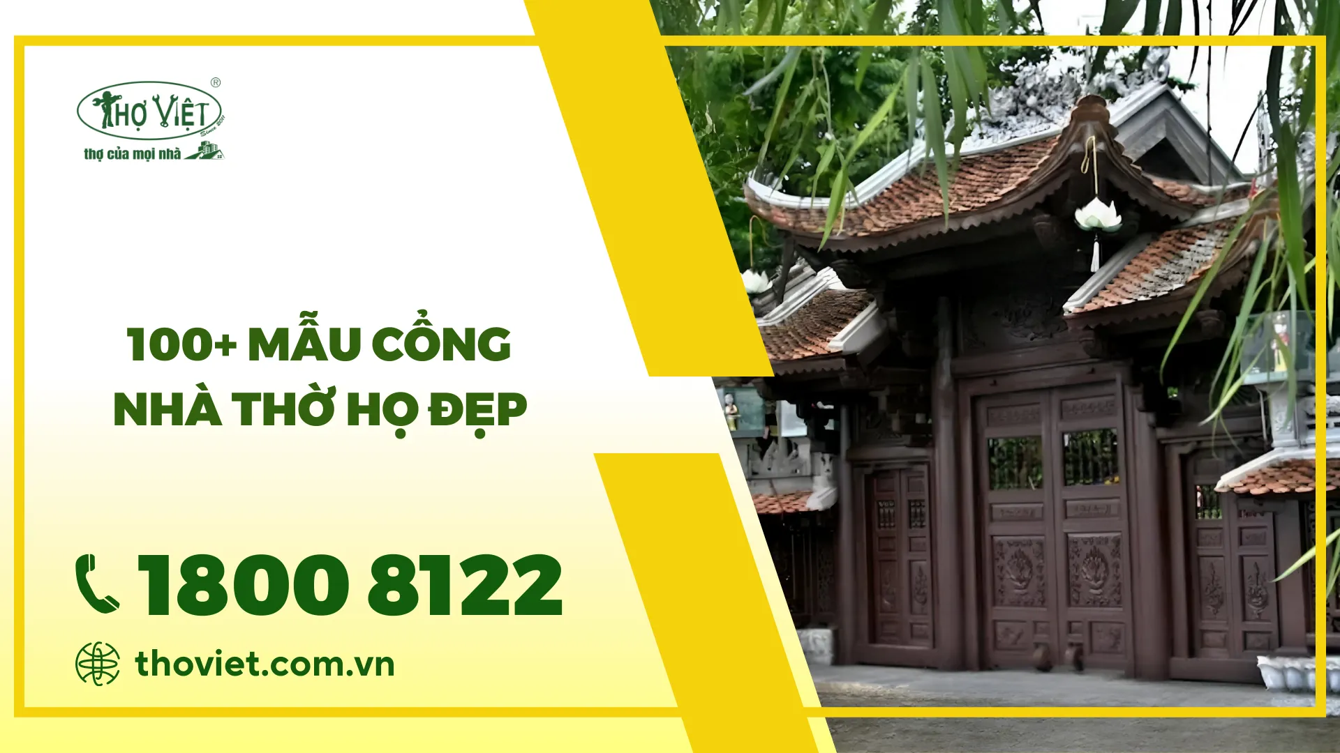 Nhà thờ họ là gì? Các mẫu nhà thờ họ đẹp nhất [nam]