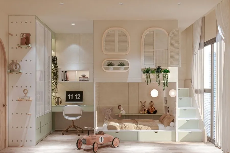 Ánh sáng phù hợp cho trẻ em