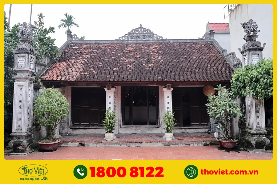 Mẫu nhà thờ họ đẹp số 1