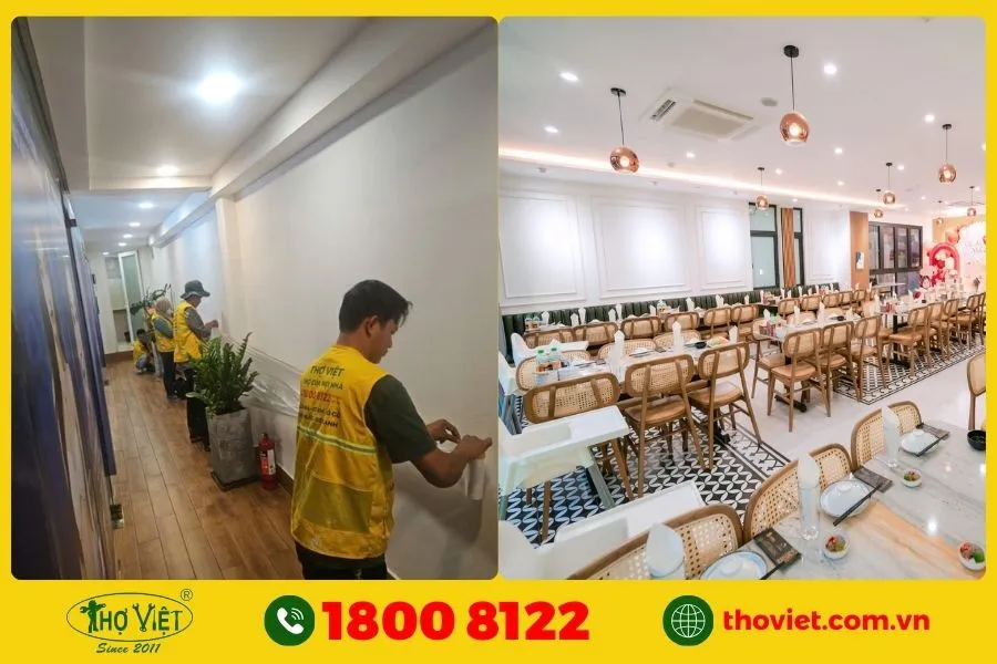 Thợ Việt, đơn vị thi công cải tạo nhà hàng uy tín