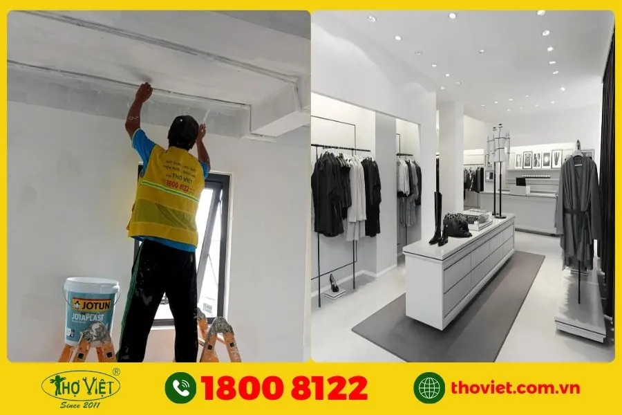 Lý do nên chọn dịch vụ cải tạo shop thời trang tại Thợ Việt