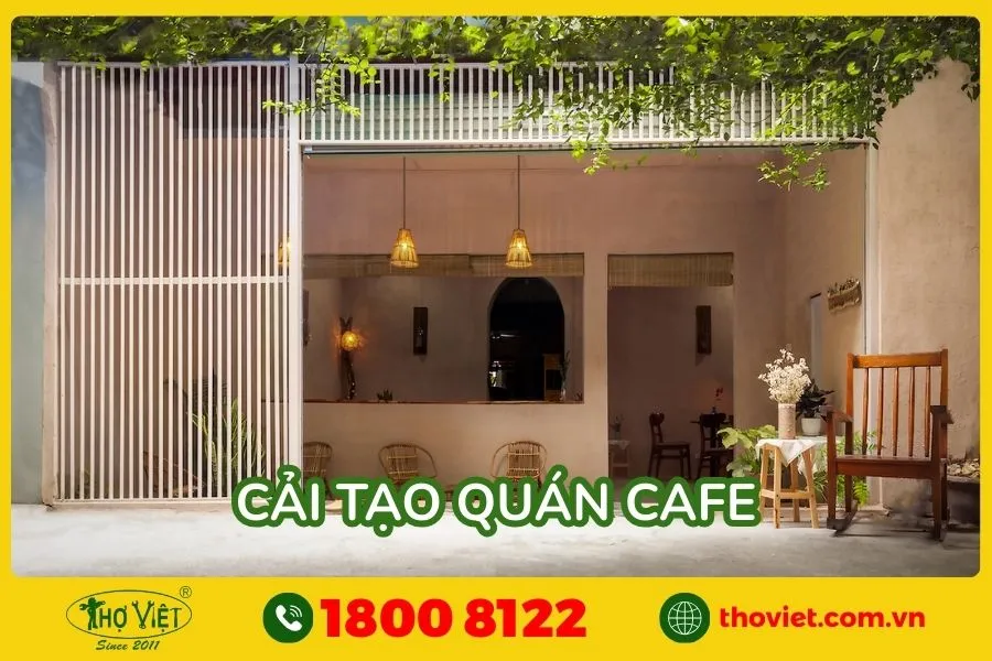 Dịch vụ cải tạo quán cafe