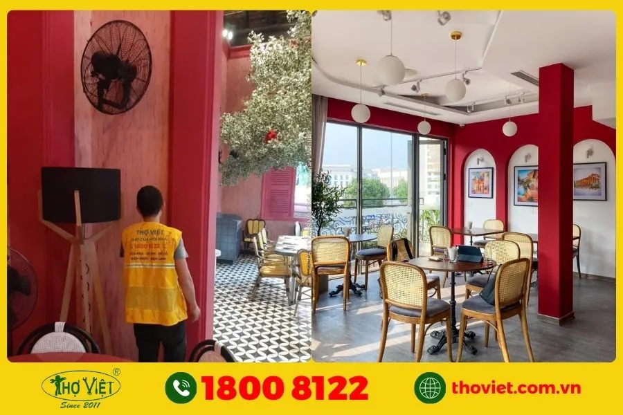 Dự án cải tạo quán cafe đường Võ Văn Tần, Quận 3