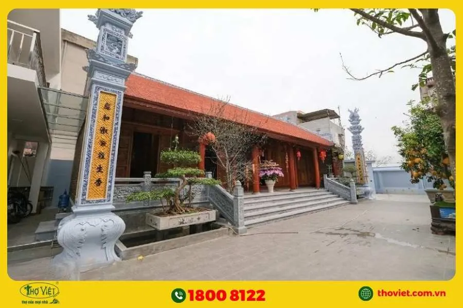 Lưu ý khi cải tạo sửa nhà thờ từ đường
