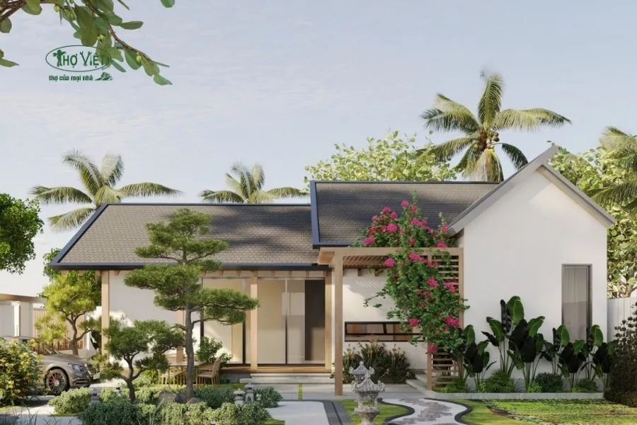 Mẫu biệt thự nhà vườn cấp 4