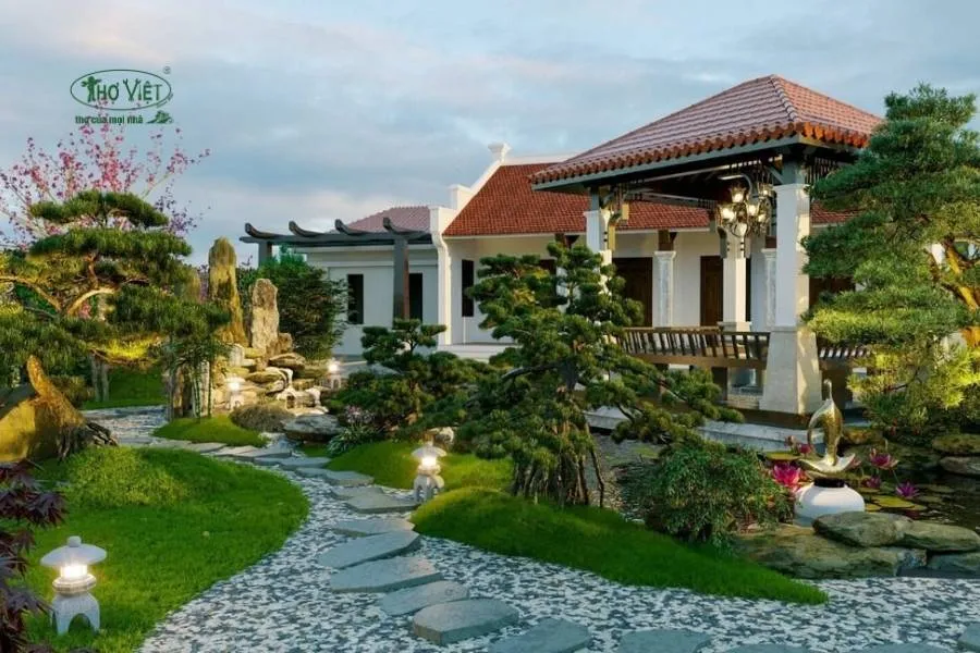 Mẫu biệt thự nhà vườn cấp 4