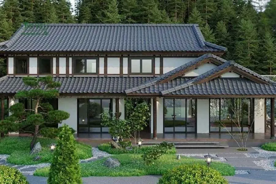 Mẫu biệt thự nhà vườn Nhật Bản