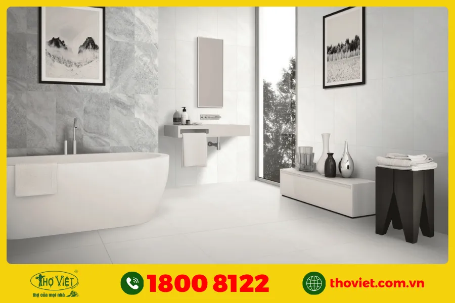 Mẫu gạch ốp nhà vệ sinh Viglacera số 20