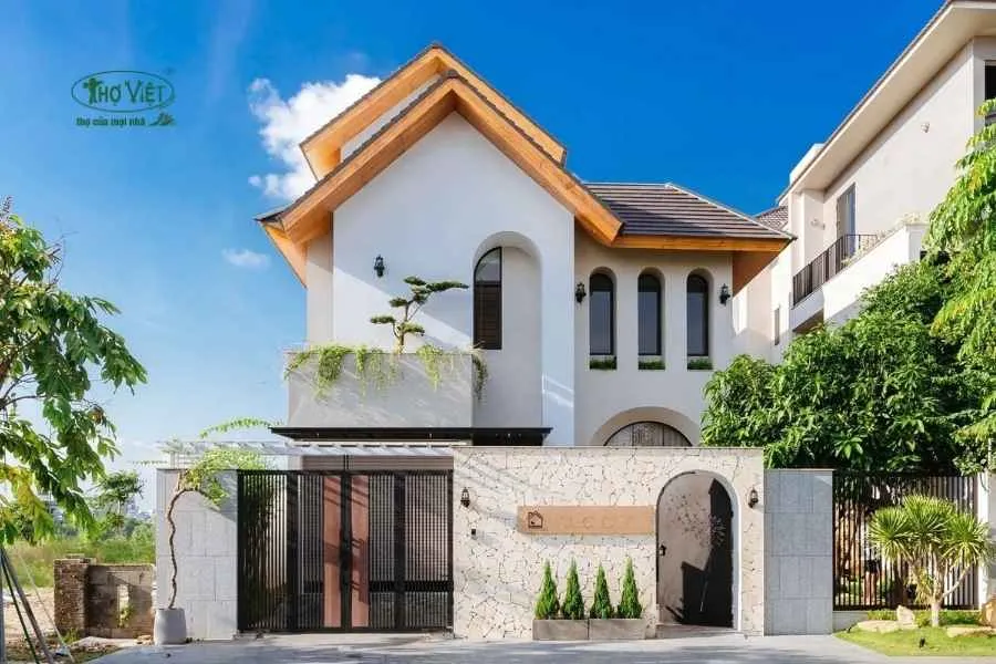 Mẫu mái nhà đẹp kiểu mái Thái