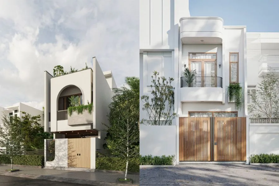 Mẫu nhà 2 tầng 700 triệu 3 phòng ngủ cho gia đình trẻ